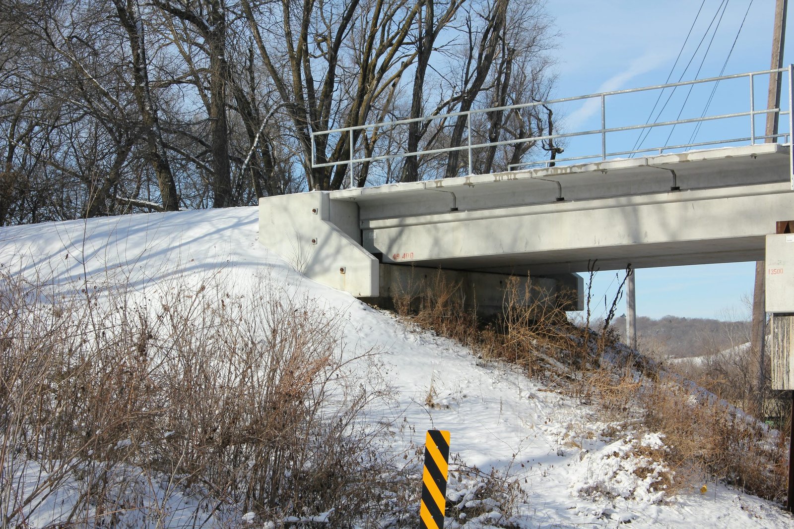 West abutment